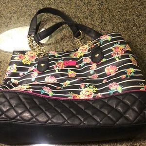 Floral Betsey Johnson Tote